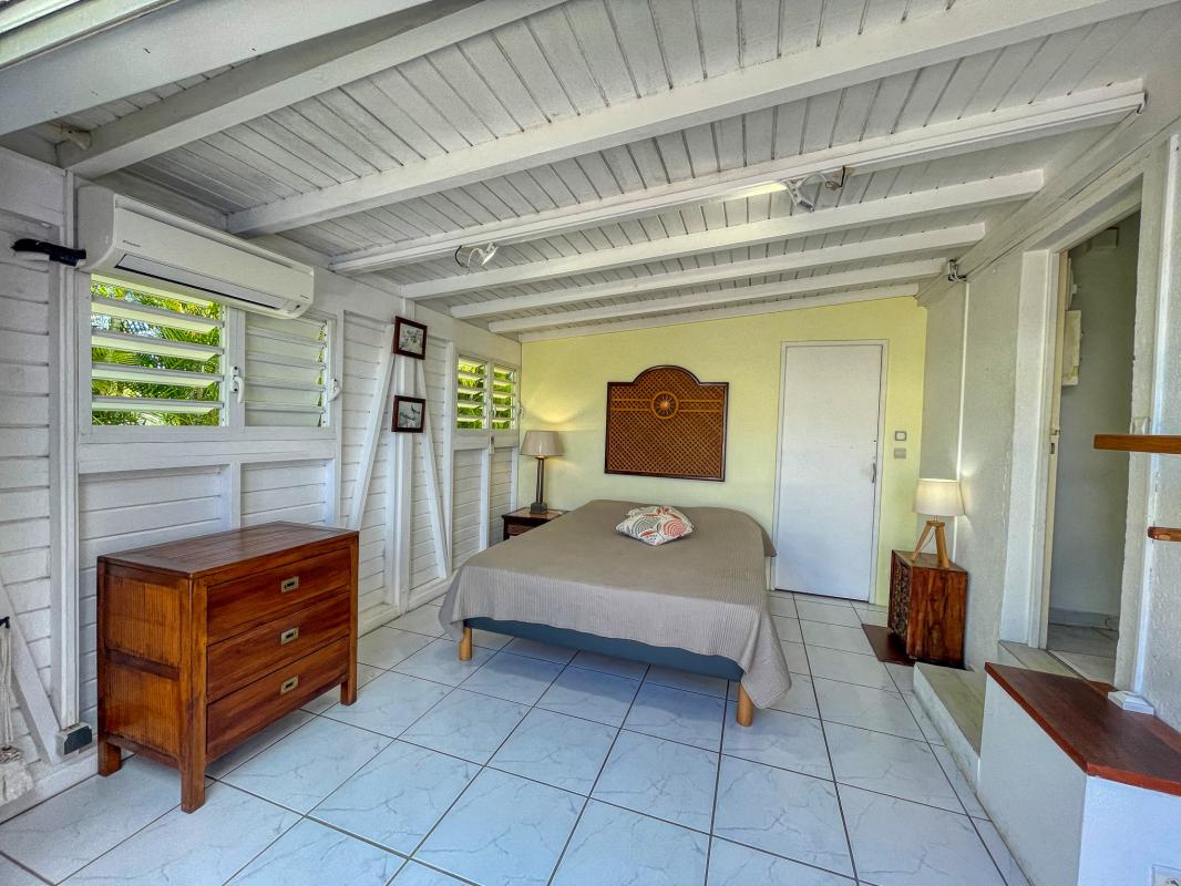 Location villa 4 chambres 11 personnes avec piscine à St François en Guadeloupe - chambre 2.
